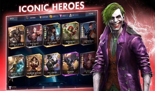 Injustice 2 Mod APK 2022 Unlimited Gems,Credits & Coins 1