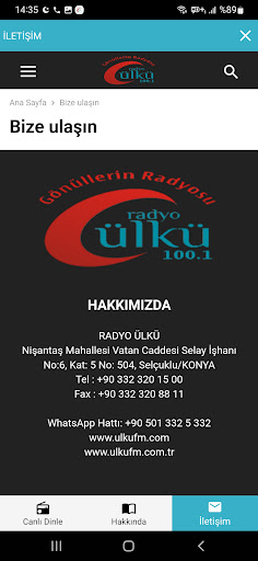 Radyo Ülkü Screen 3