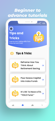 Screenshot of Learn how to invest: TradeArea