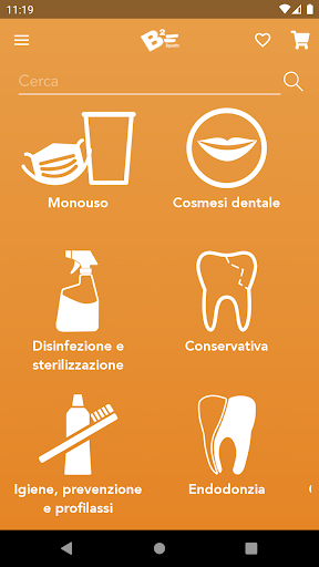 Bquadro Client App Screen 2