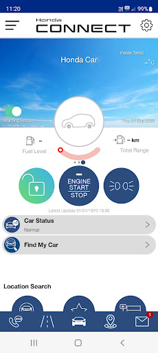 Honda Connect New Zealand Screen 2