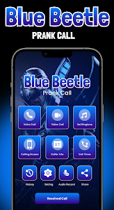 Blue Beetle Prank Video Call