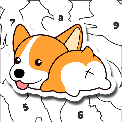 Sticker World: Color By Number logo