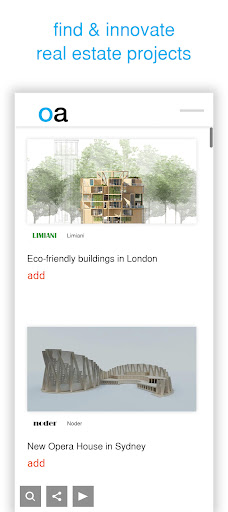openiarchitecture.me LITE Screen 2