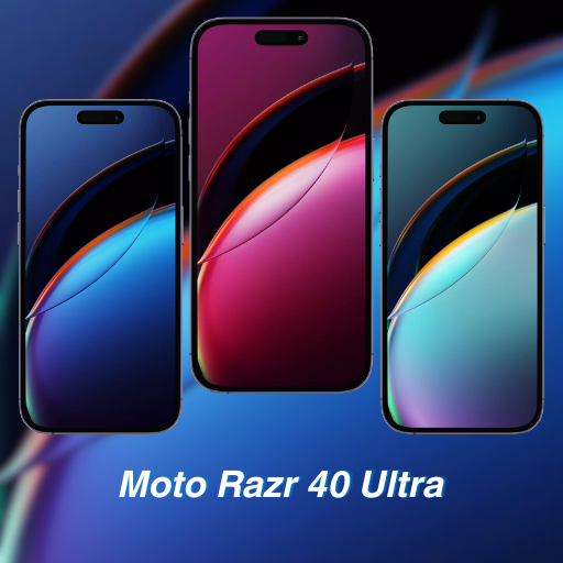 Moto Razr 40 Ultra wallpaper logo