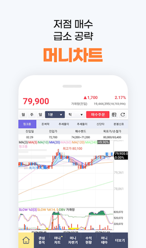 감은숙 머니차트 (상승 예상 수익 종목 자판기) screenshot 0