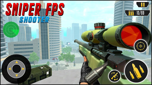 Sniper FPS Shooter  City Gun Shooting Games 2021
