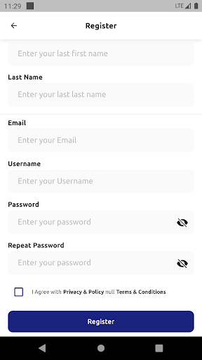 Android application DropLink screenshort