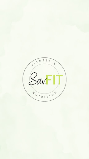 Android application savFIT screenshort