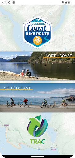 Sunshine Coast Bike Route Screenshot 1 - AppWisp.com