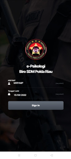 E-PSIKOLOGI POLDA RIAU Screen 2