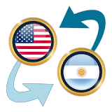 US Dollar to Argentine Peso icon