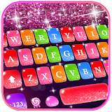 Colorful Glitter Keyboard Theme icon