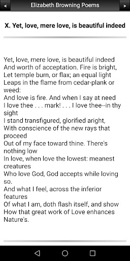 Elizabeth Browning Poems Screen 2