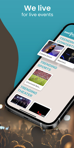 Android application Event Tickets Center screenshort