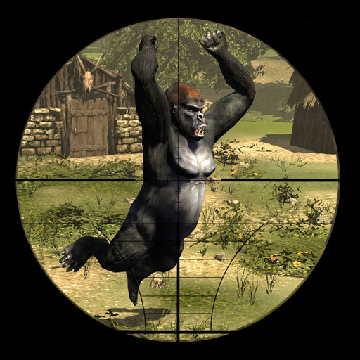 Gorilla Hunter: Hunting games  Icon