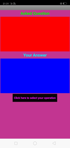 Android application DJARM AI Calculator screenshort