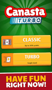 Canasta Turbo Jogatina: Cards screenshot