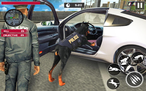 US Police Dog Crime Shooting 2.0 APK screenshots 11