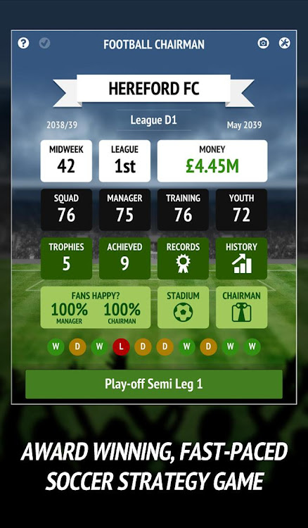 Football Chairman Pro (Soccer) - New - (Android)