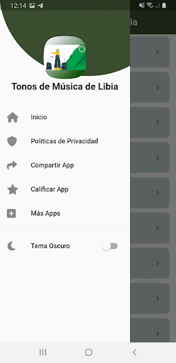 Android application Libyan Music Ringtones screenshort