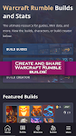 screenshot of Builds for Warcraft Rumble