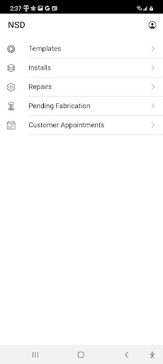 NSD APP Screen 3