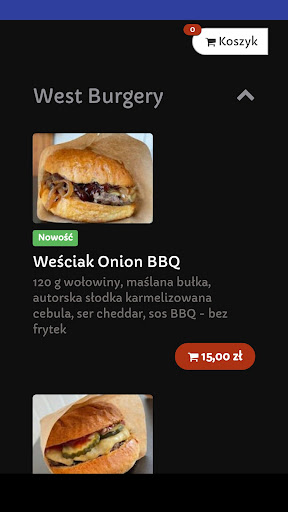 West Burger Screen 2