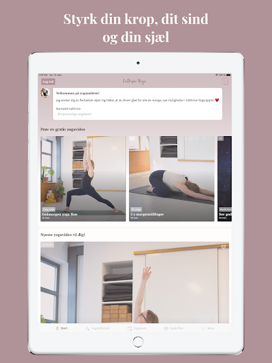 Cathrine Yoga Screenshot
