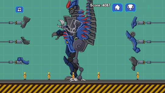 Robot Dino T-Rex Attack 4