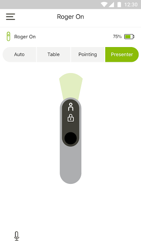 Screenshot of myRogerMic
