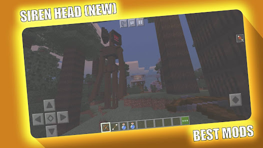 Captura de Pantalla 6 Siren Head 2021 Minecraft android