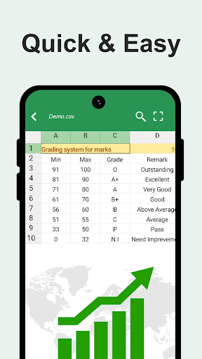 CSV Reader - CSV Viewer Screen 2