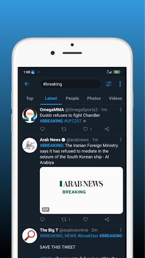 Twitter Hashtag Shortcut