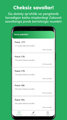 Android application ZakoWatt - Zakovatda kuch screenshort