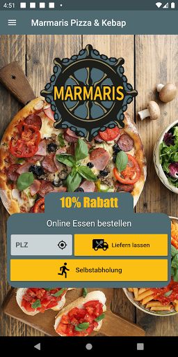 Android application Marmaris Pizza Kebap screenshort