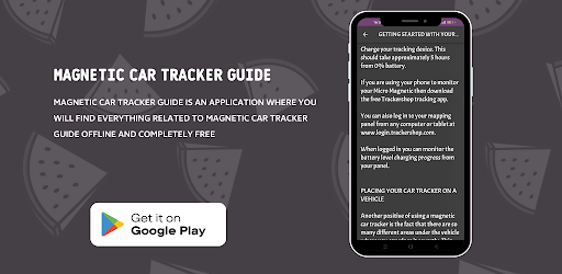 Magnetic car tracker Guide