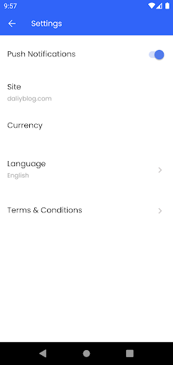 Daliy Blog Screen 2