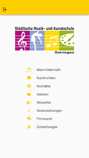 Android application Städt. MuKS Östringen screenshort