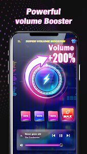 Volume Booster Pro - Equalizer