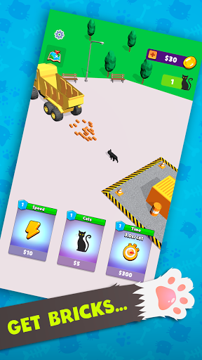 Android application Idle Catville: Cat Crafters screenshort