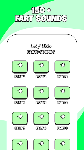 Android application Fart sounds - Fart app screenshort
