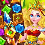 Cover Image of Download Jewels magic quest 2021- Match  APK