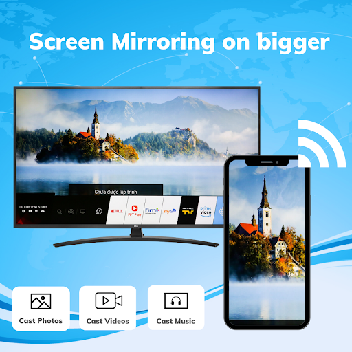 Cast To TV - Screen Mirroring Screenshot 1 - AppWisp.com