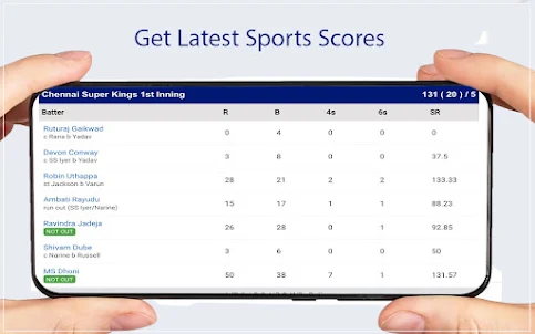 Cricket score information