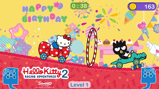 Hello Kitty games - car game for toddlers 4.0.0 screenshots 1