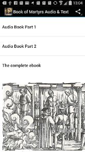Captura de Pantalla 1 Book of Martyrs Audio & eBook android