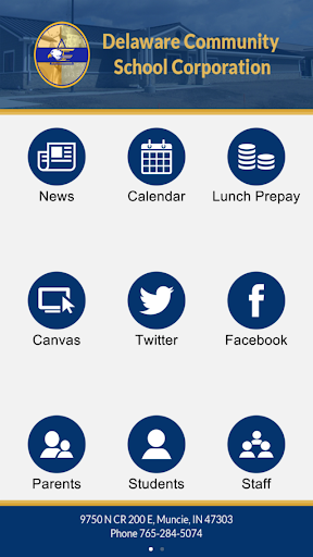 Android application Delaware Community School screenshort