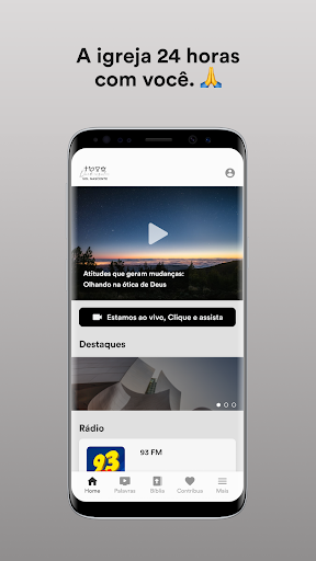 Android application Quadrangular Sol Nascente screenshort