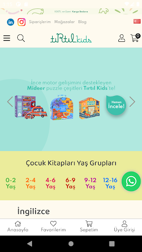 Tırtıl Kids Screen 2